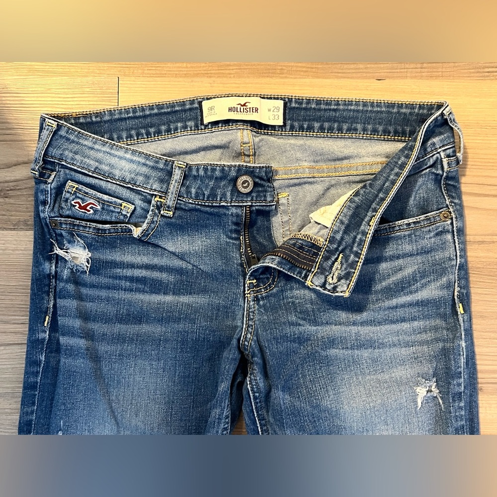 Hollister Distressed Flares - Picture 6 of 10